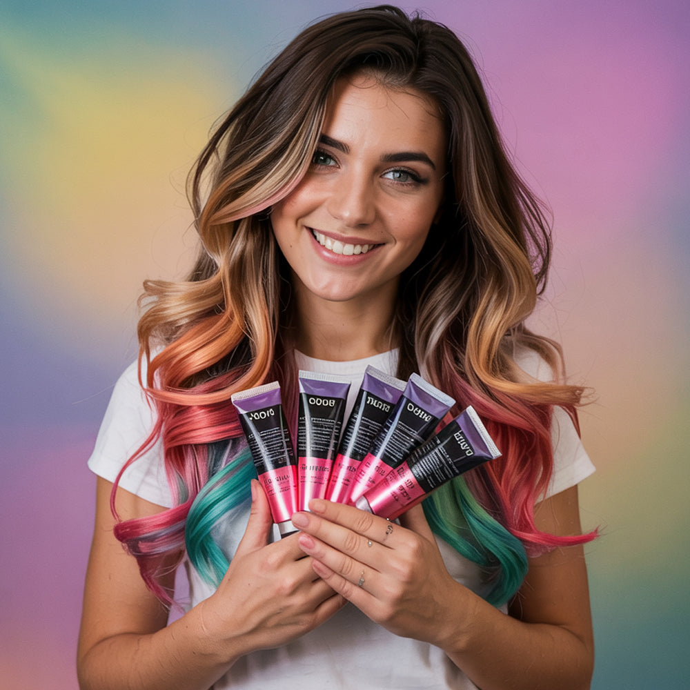 Тонирование волос