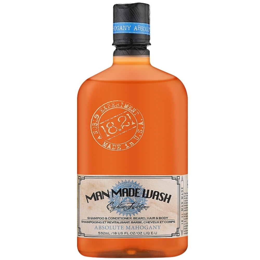 Шампунь, кондиционер и гель для душа для мужчин - 18.21 Man Made Absolute Mahogany Wash