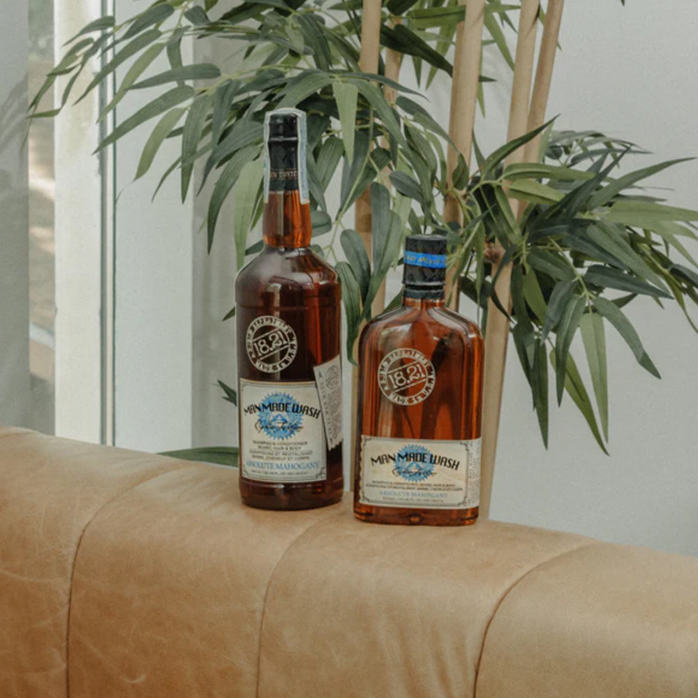 Шампунь, кондиционер и гель для душа для мужчин - 18.21 Man Made Absolute Mahogany Wash