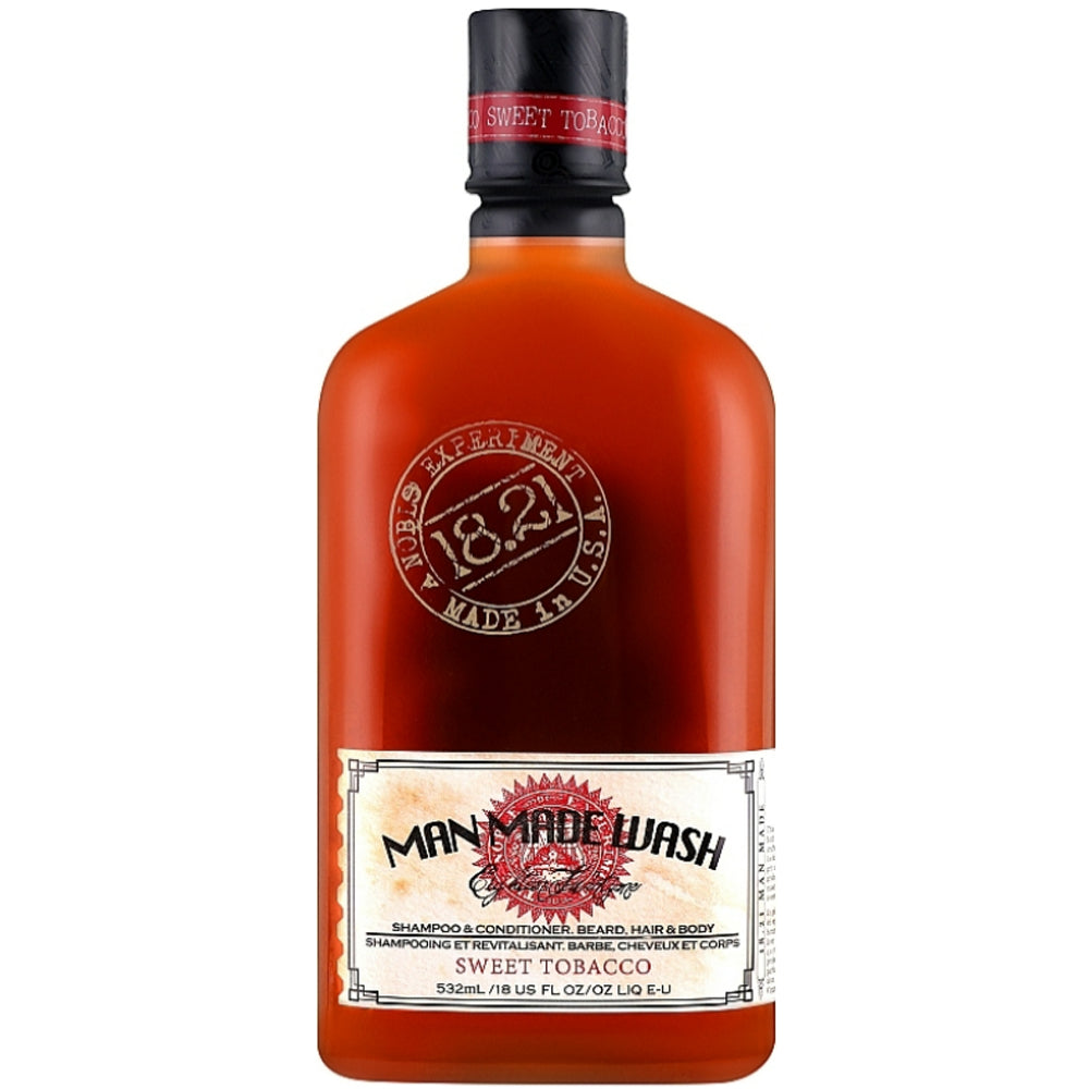 Шампунь, кондиционер и гель для душа для мужчин - 18.21 Man Made Sweet Tobacco Wash