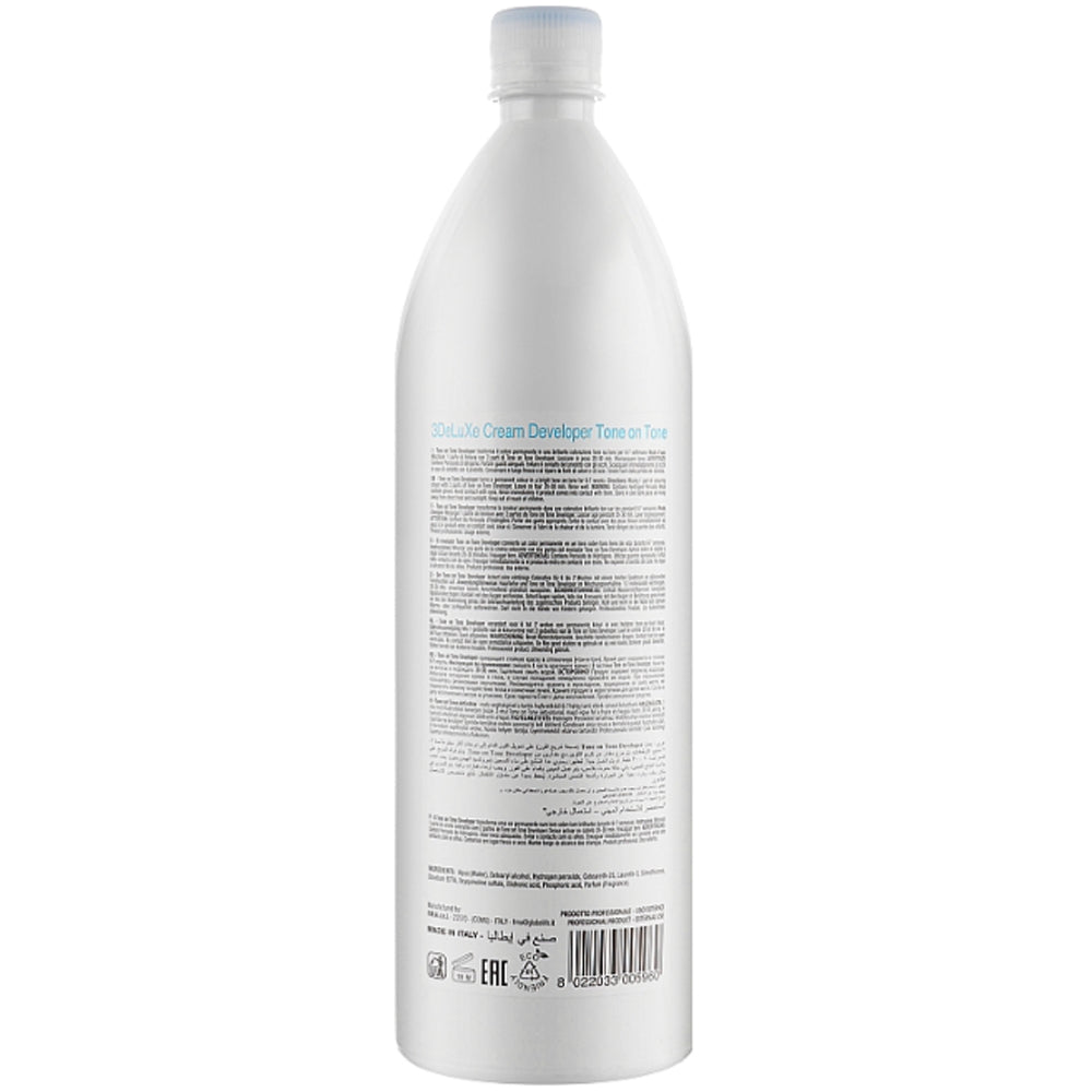 Окислювач - 3Deluxe Professional Tech Tone on Tone Cream Developer 1.5%