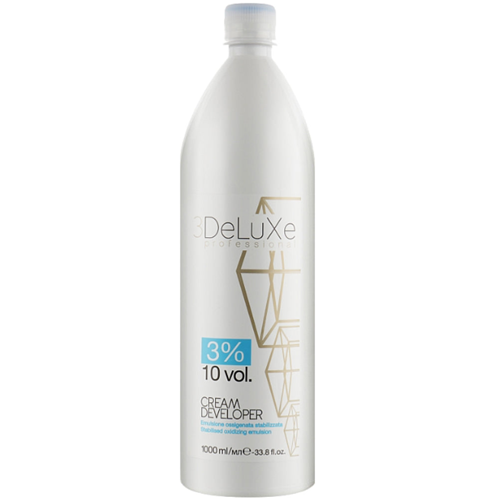 Окислювач - 3Deluxe Professional Tech Cream Developer 10 vol. 3%