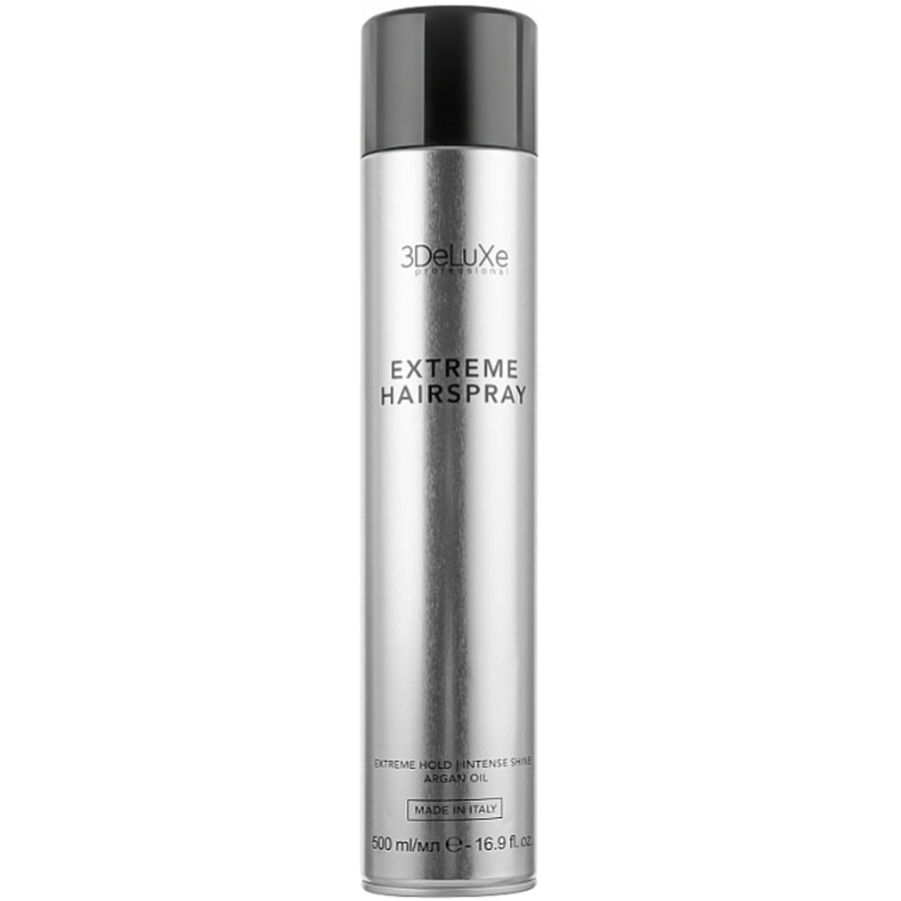 Лак экстрасильной фиксации - 3Deluxe Professional Extreme Hairspray