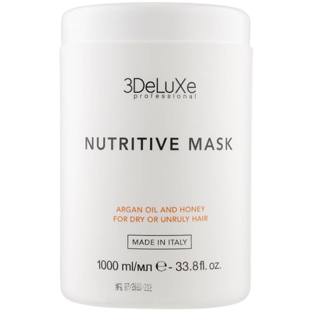 Маска для сухих и поврежденных волос - 3Deluxe Professional Nutritive Mask