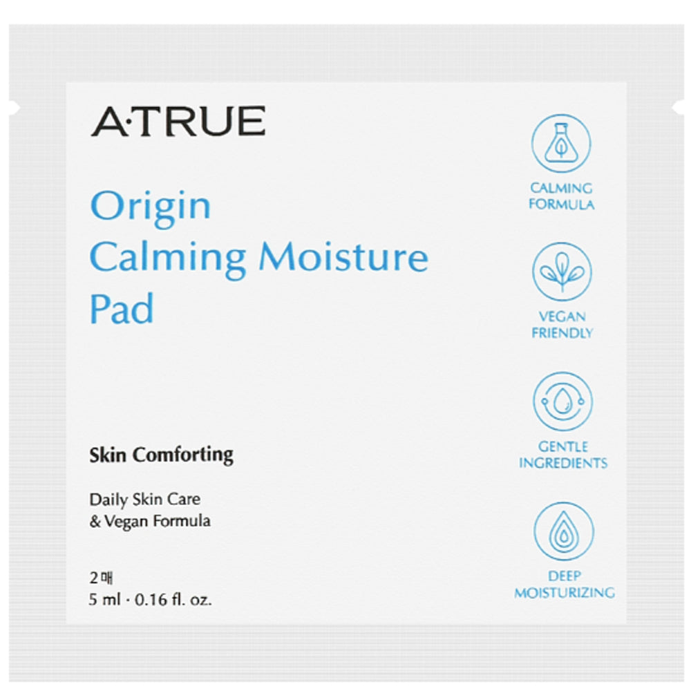 Гипоаллергенные пады для успокоения и увлажнения лица - A-True Origin Calming Moisture Pad