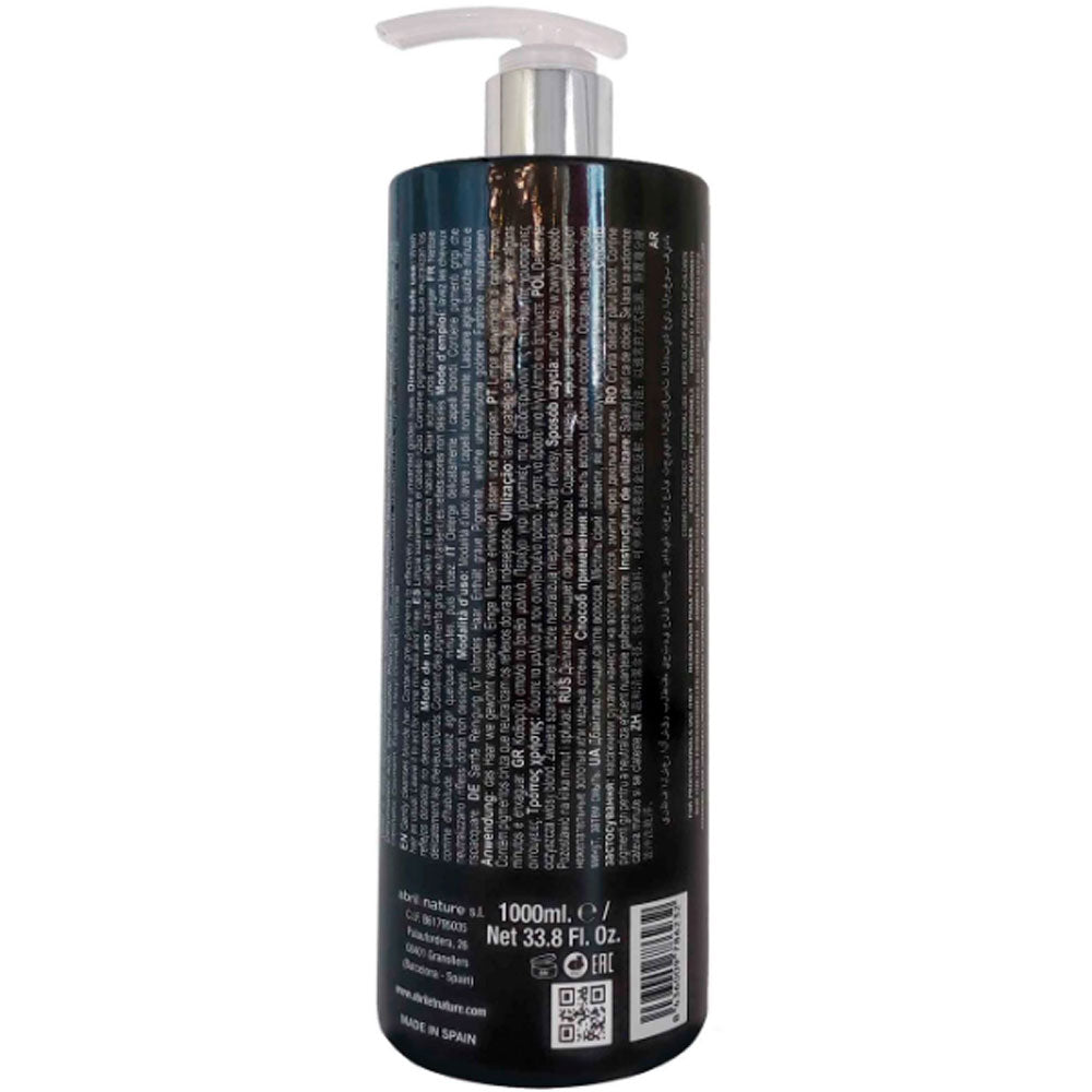 Шампунь для освітленого волосся - Abril et Nature Black Carbon Toning Shampoo