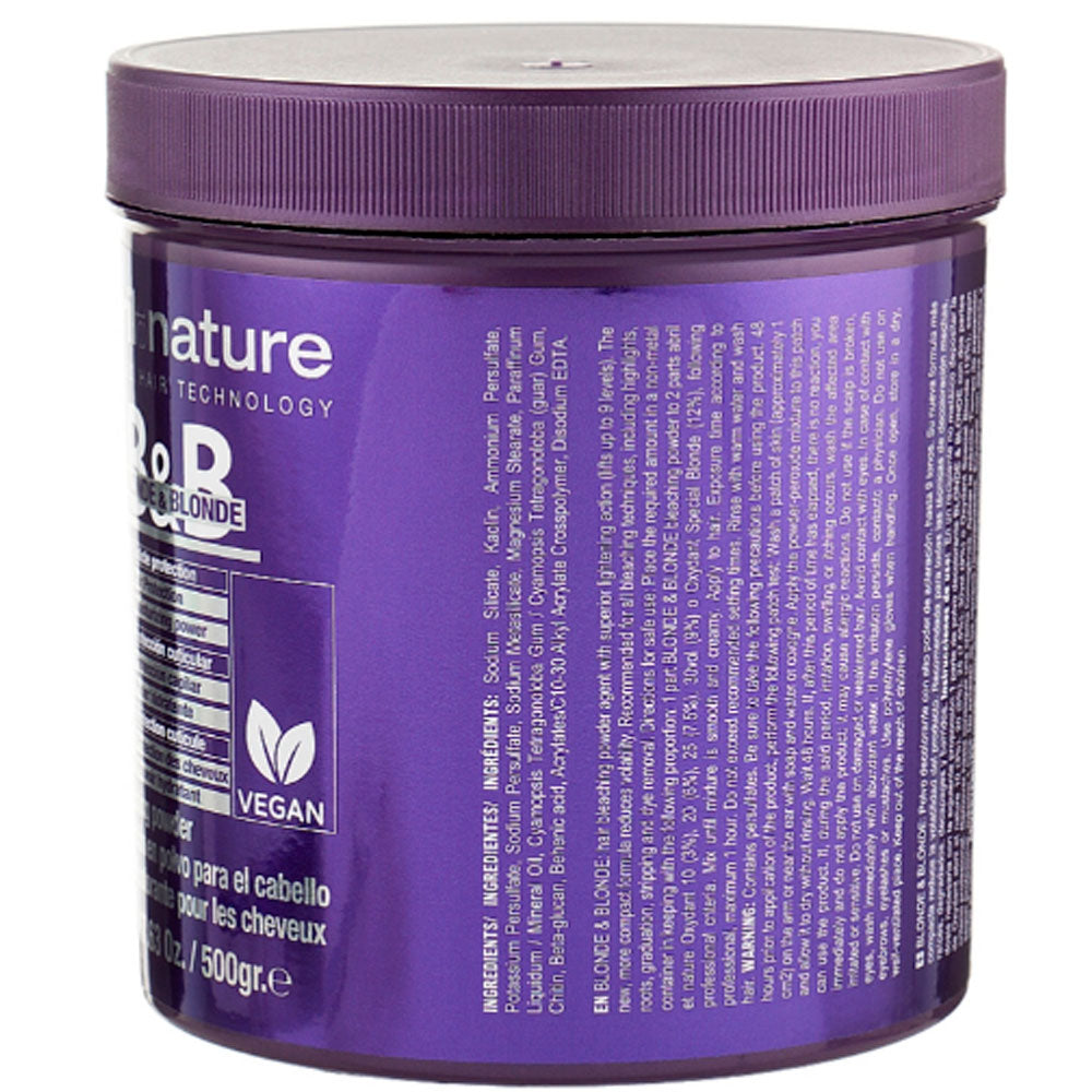 Знебарвлювальна пудра (9 рівнів) - Abril et Nature Color Hair Bleaching Powder склад