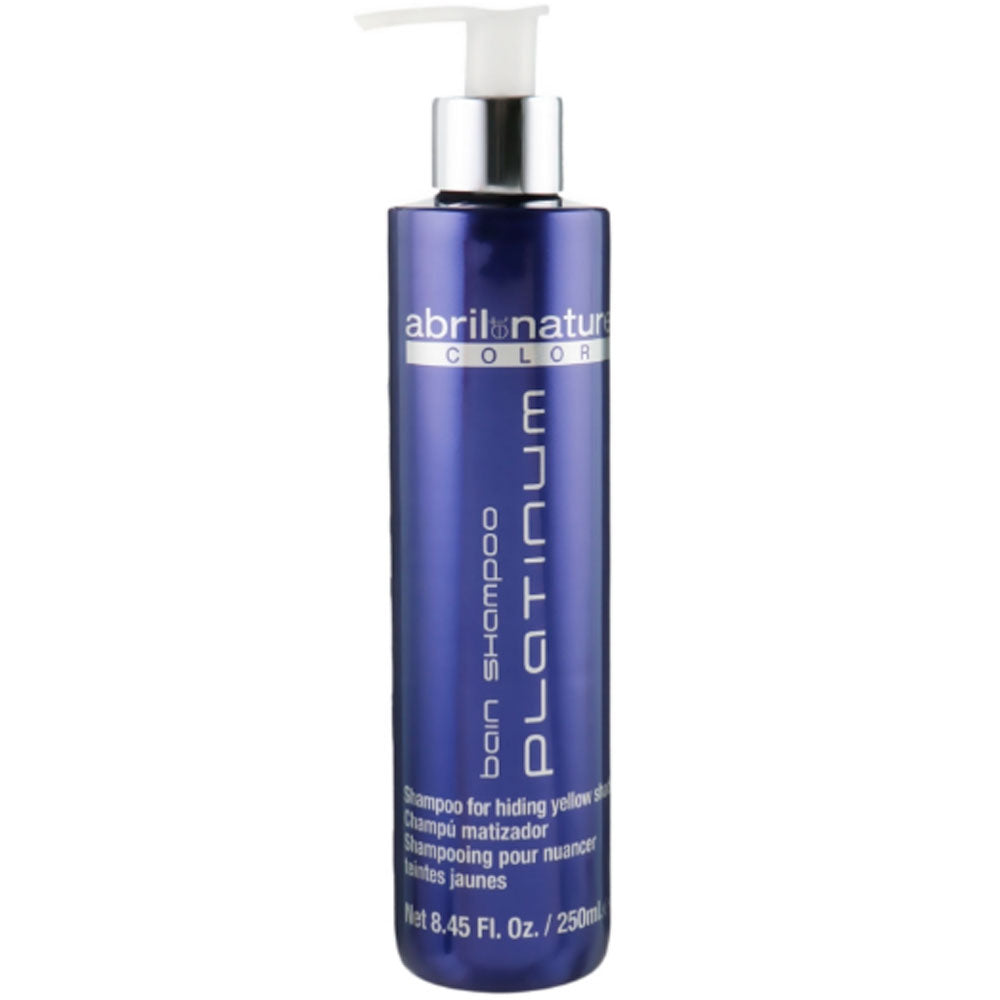 Шампунь для сивого і знебарвленого волосся - Abril et Nature Color Platinum Bain Shampoo
