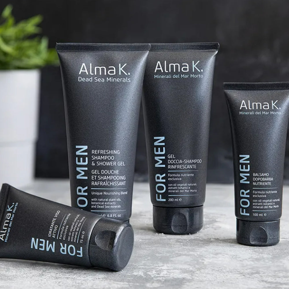 Шампунь и гель для душа освежающий - Alma K. For Men Refreshing Shampoo & Shower Gel