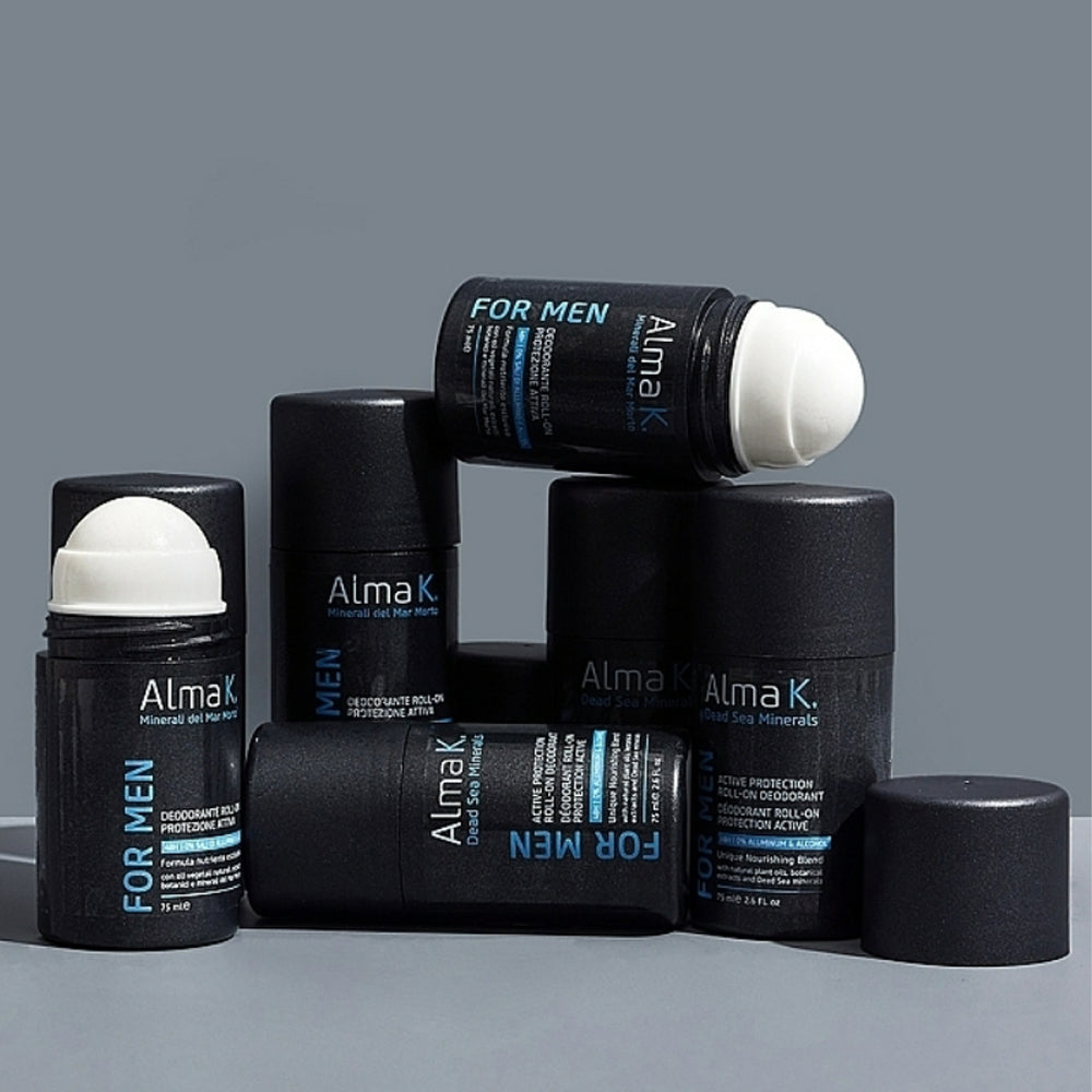 Дезодорант кульковий для чоловіків - Alma К. For Men Active Protection Roll-On Deodorant
