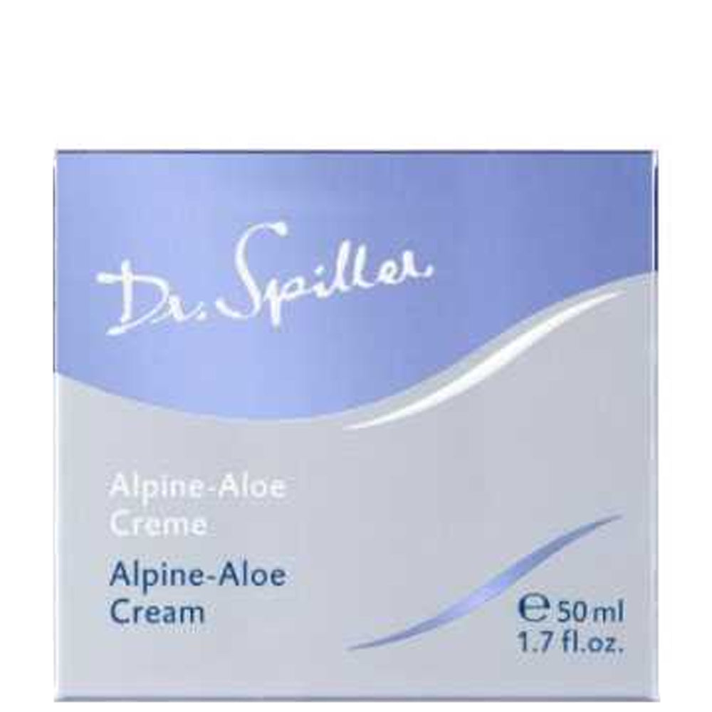 Крем з алое для відновлення шкіри - Dr. Spiller Alpine-Aloe Cream упаковка