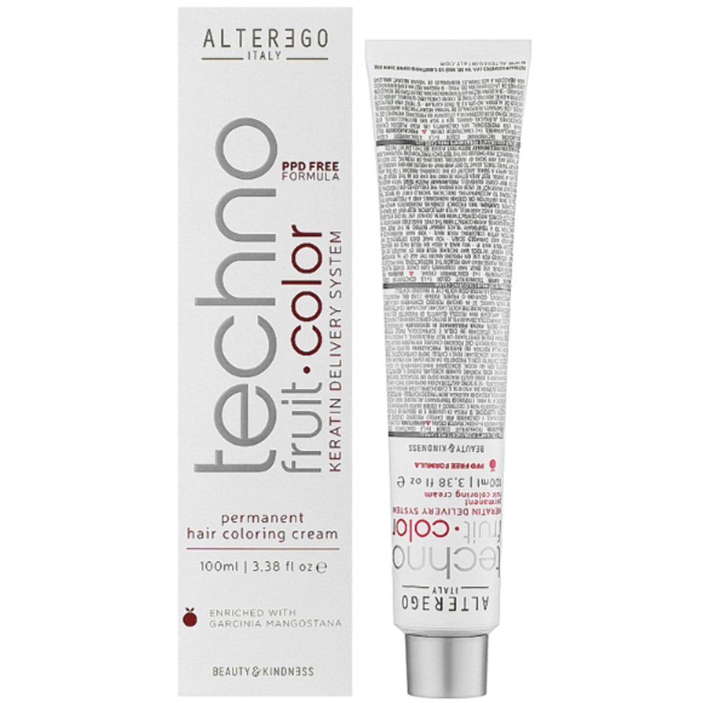Перманентная крем-краска для волос 100 мл - Alter Ego Techno Fruit Color Permanent Hair Coloring Cream 100 ml