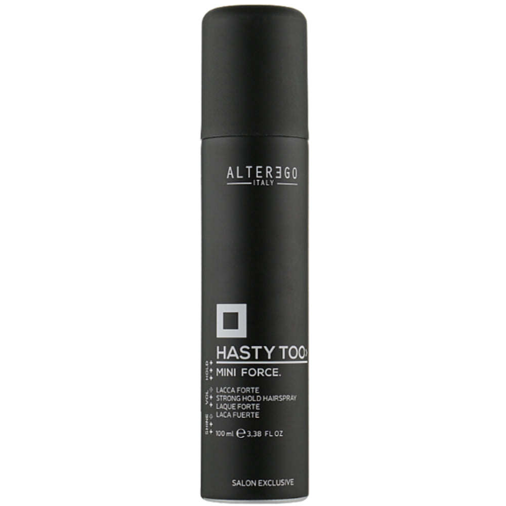 Лак для волосся сильної фіксації - Alter Ego Hasty Too Mini Force Hair Spray