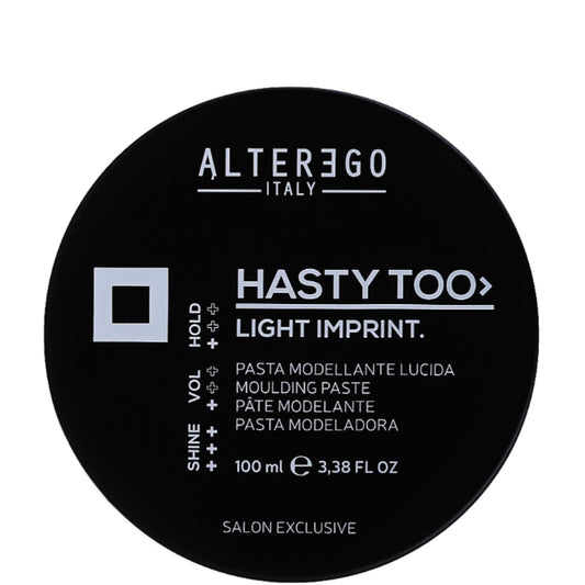 Паста-блиск для укладання волосся середньої фіксації - Alter Ego Hasty Too Light Imprint Molding Paste