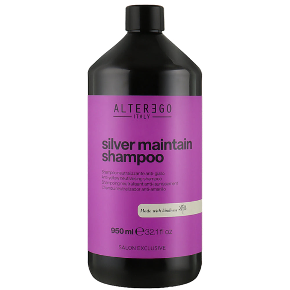 Шампунь сріблястий антижовтий - Alter Ego Silver Maintain Shampoo