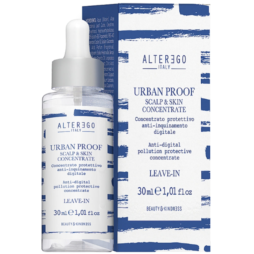 Захисний концентрат для шкіри голови та волосся - Alter Ego Urban Proof Scalp & Skin Concentrate