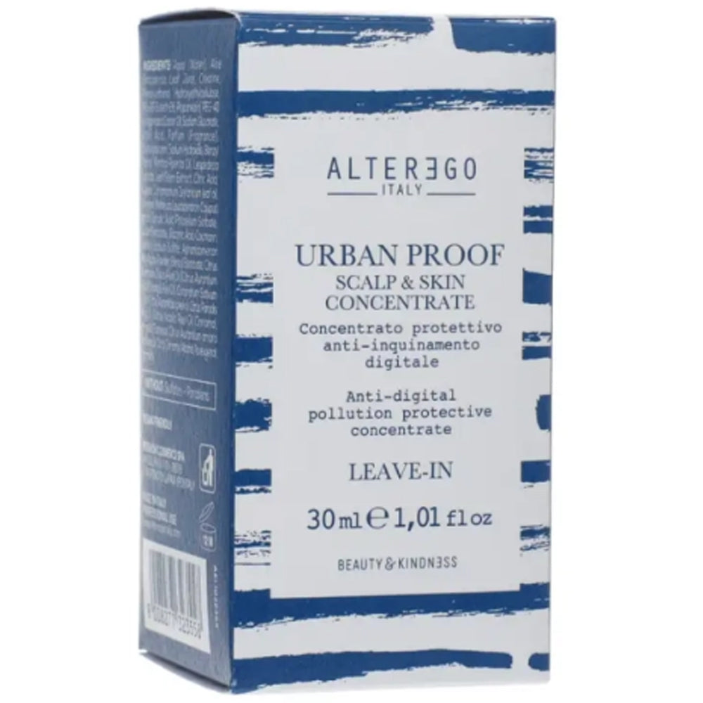Захисний концентрат для шкіри голови та волосся - Alter Ego Urban Proof Scalp & Skin Concentrate