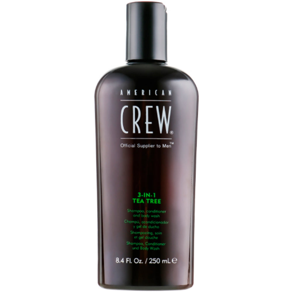 American Crew Tea Tree 3 In 1 - Средство по уходу за волосами и телом "Чайное дерево"