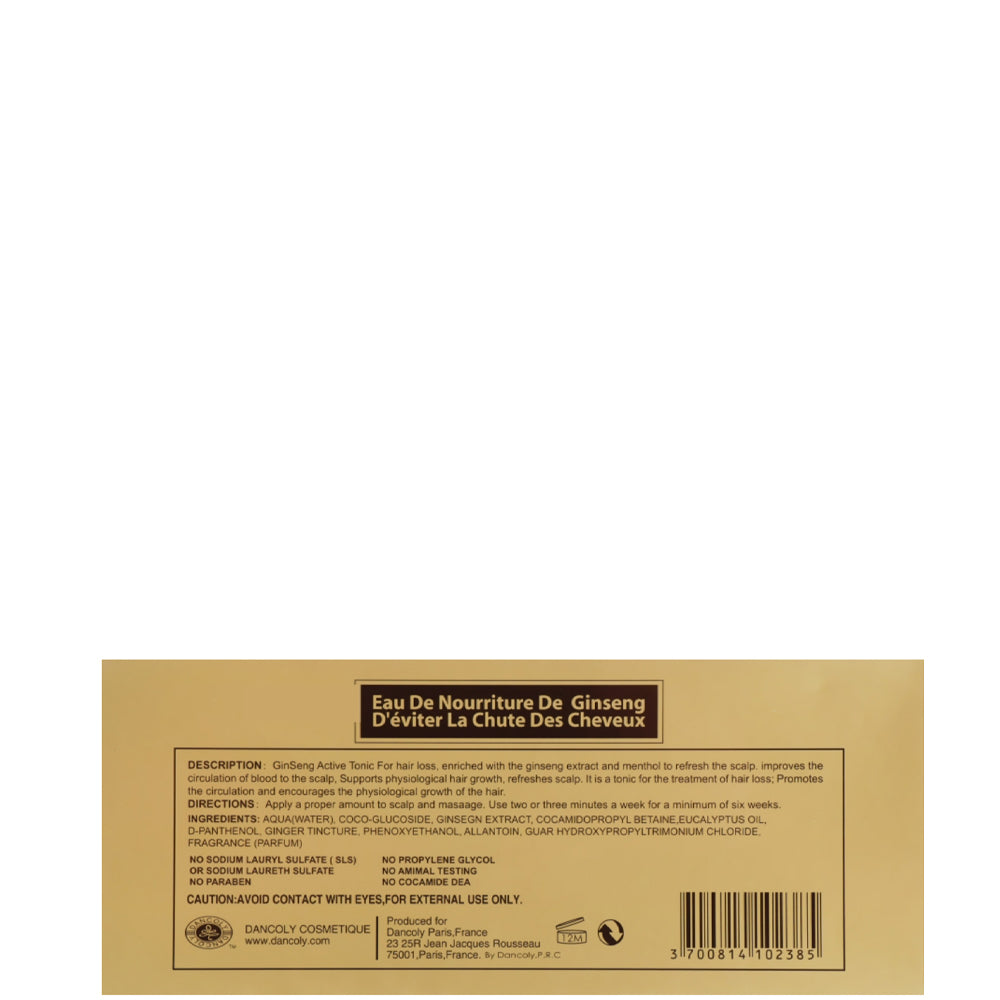 Angel Professional Paris Ginseng Active Tonic - Активний тонік з екстрактом женьшеню