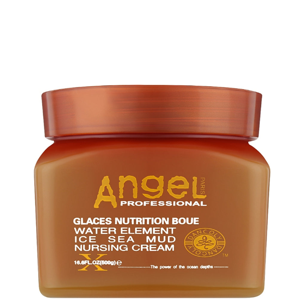 Angel Professional Paris Water Element Ice Sea Mud Nursing Cream - Крем-маска для жирных волос с морской грязью