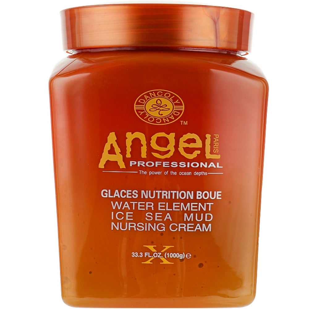 Angel Professional Paris Water Element Ice Sea Mud Nursing Cream - Крем-маска для жирных волос с морской грязью