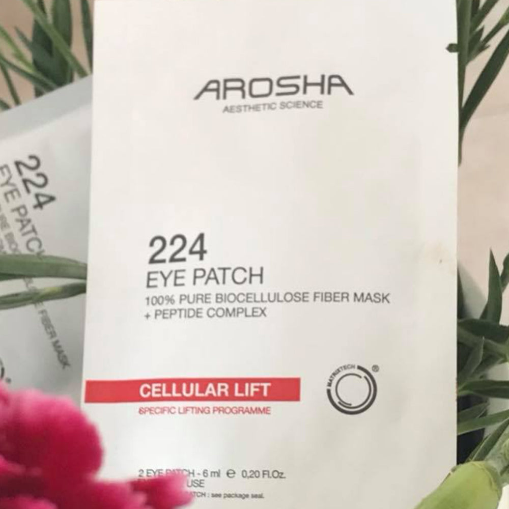 Пептидні ліфтингові патчі для контуру очей - Arosha 224 Cellular Lift Eye Patch