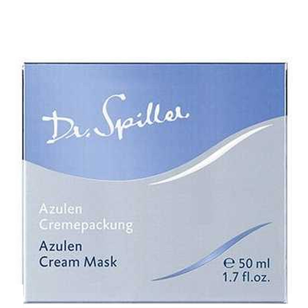 Заспокійлива крем-маска з азуленом - Dr. Spiller упаковка