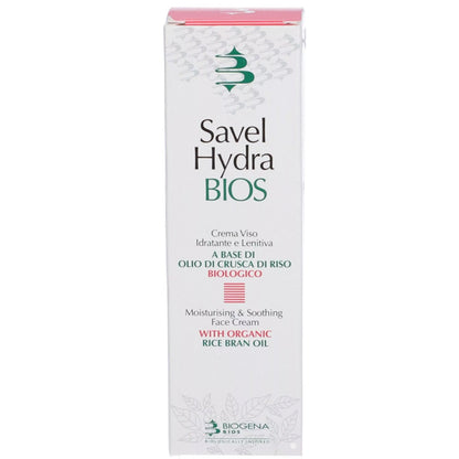 Крем зволожуючий заспокійливий - Biogena Savel Hydra BIOS