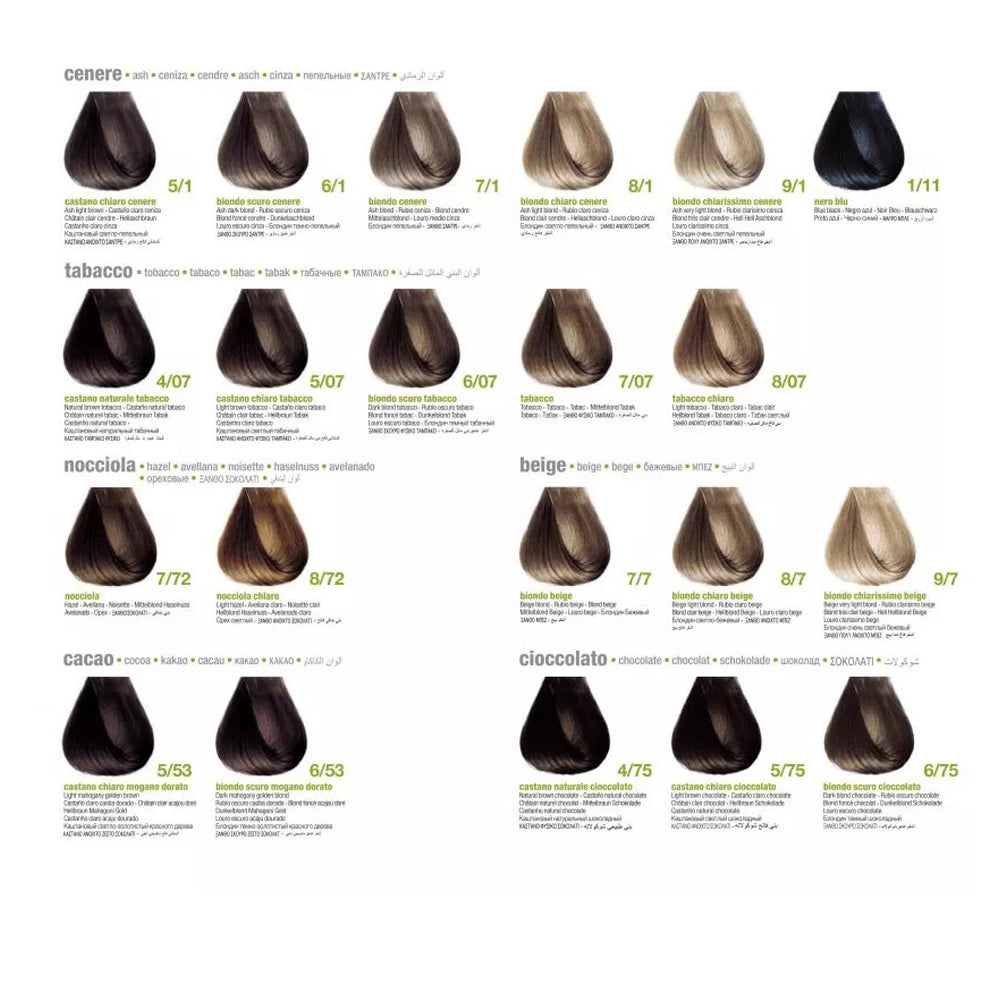 BBcos Keratin Color Hair Cream 100 ml  - Стойкая безаммиачная краска для волос 100 мл