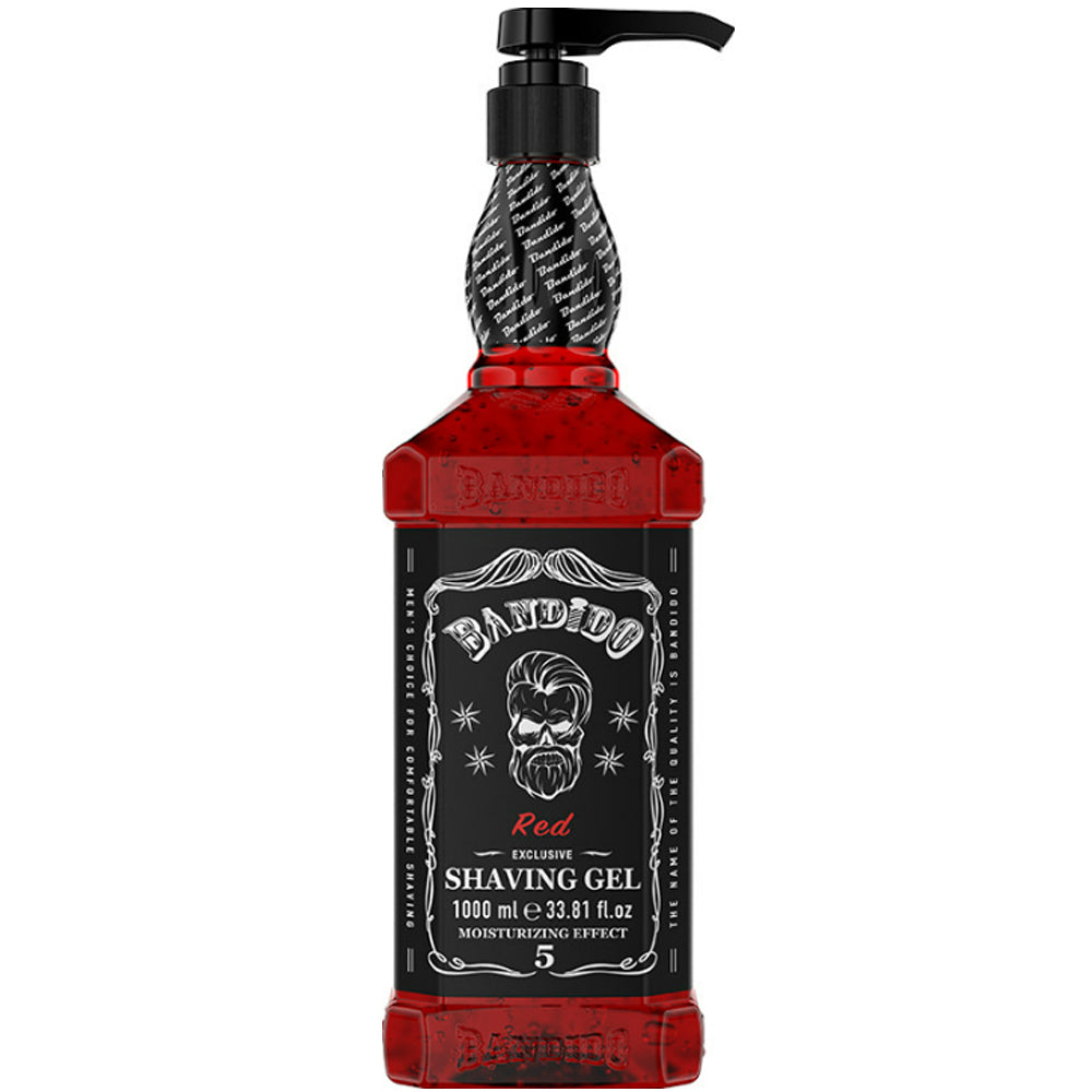 Гель для бритья, красный - Bandido Shaving Gel Red