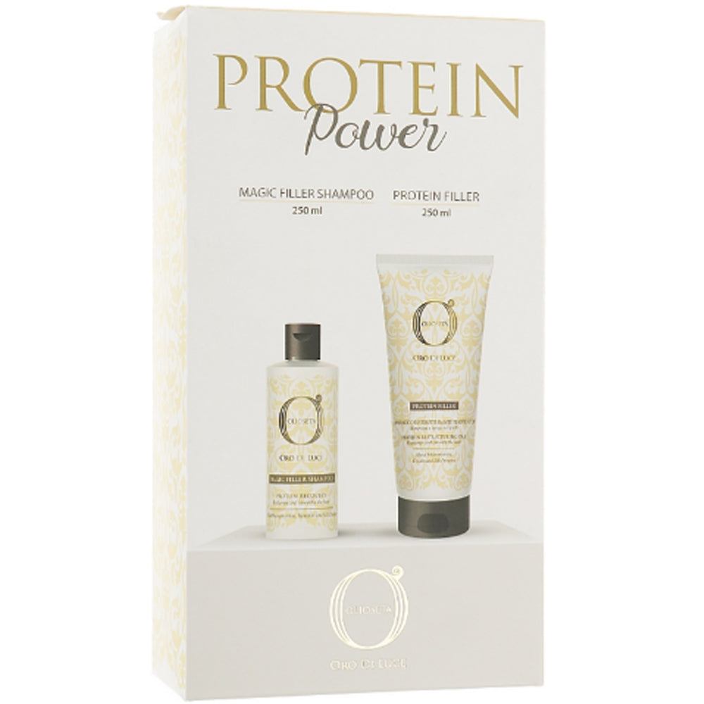 Набор для волос - Barex Italiana Olioseta Oro Di Luce Protein Kit