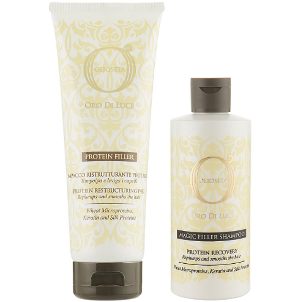 Набор для волос - Barex Italiana Olioseta Oro Di Luce Protein Kit