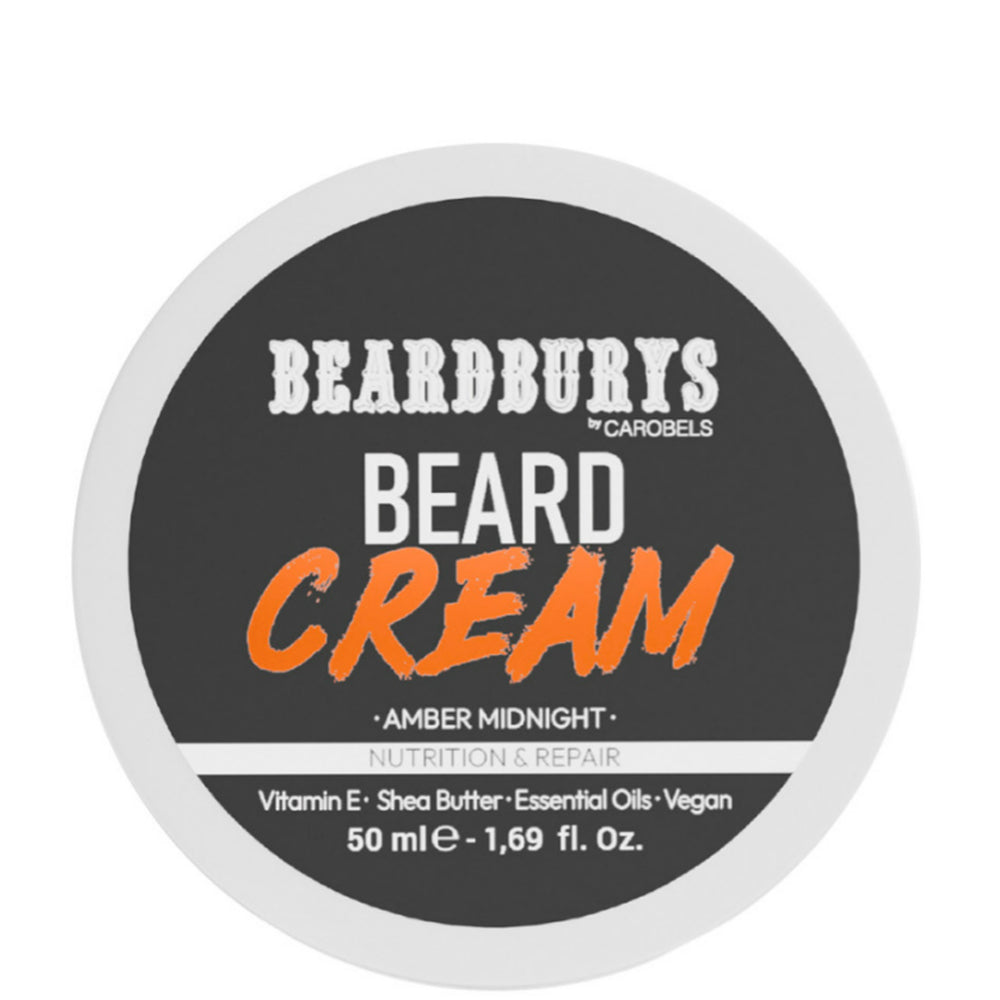 Крем поживний та відновлювальний для бороди - Beardburys Amber Midnight Beard Cream