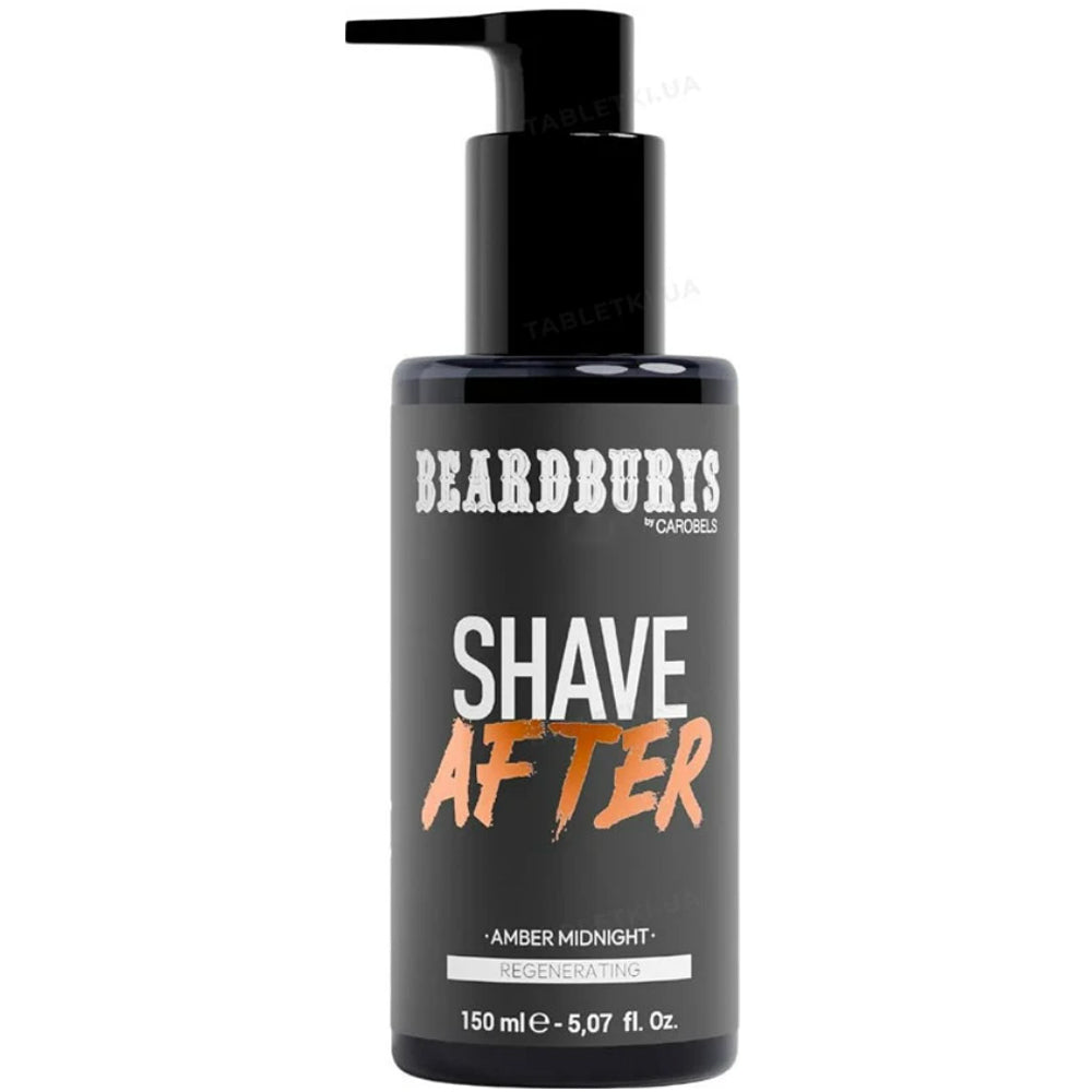 Крем відновлюючий після гоління - Beardburys Amber Midnight Shave After Regenerating