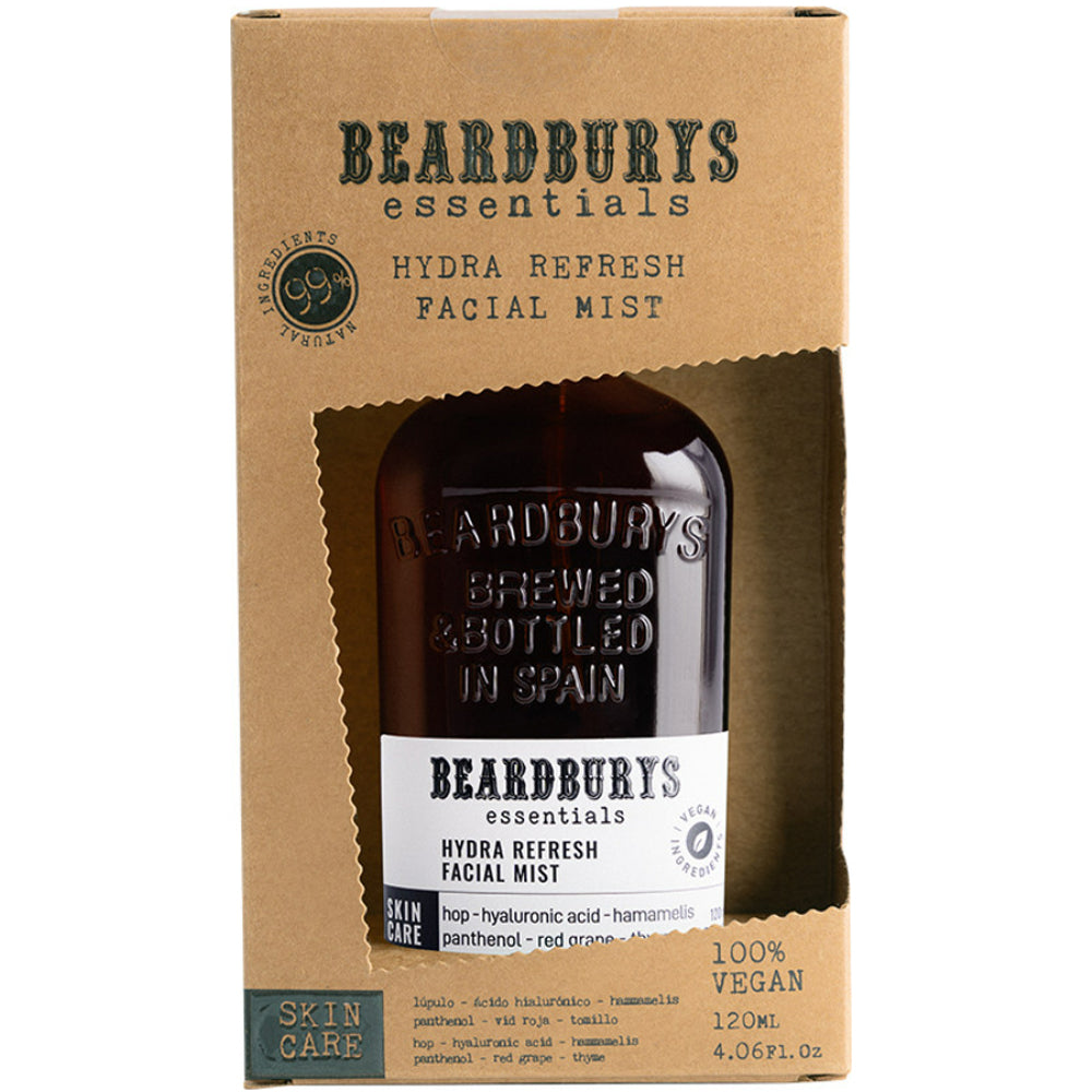 Мист освежающий для лица - Beardburys Essentials Hydra Refresh Facial Mist