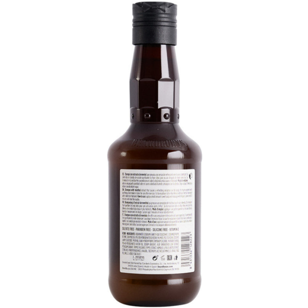 Шампунь увлажняющий, освежающий для волос - Beardburys Essentials Refreshing Shampoo