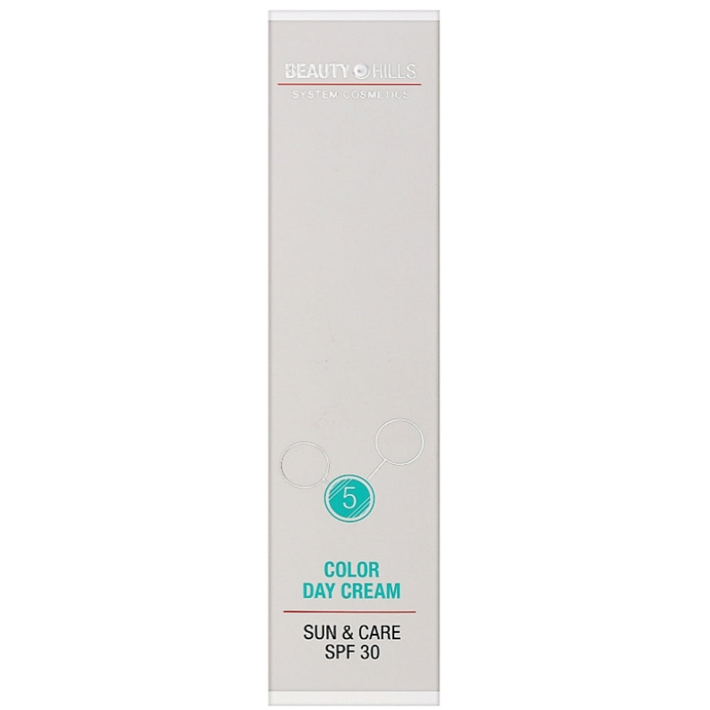 Крем тональний денний антивіковий - Beauty Hills Color Day Cream Care & Sun SPF30