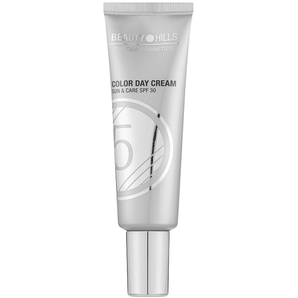 Крем тональный дневной антивозрастной - Beauty Hills Color Day Cream Care & Sun SPF30