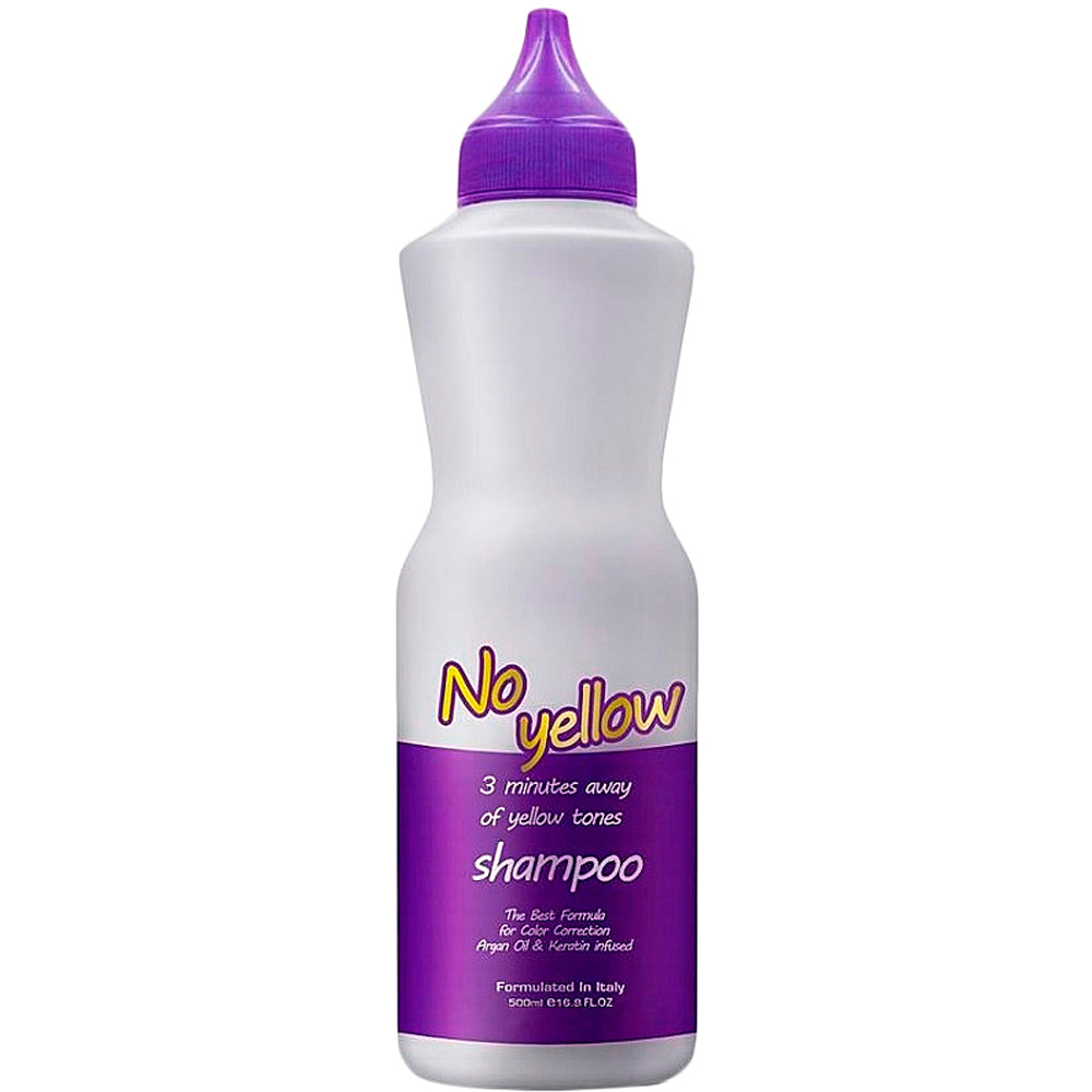 Bingo Hair Cosmetic Argan Oil & Keratin No Yellow Shampoo - Шампунь проти жовтизни