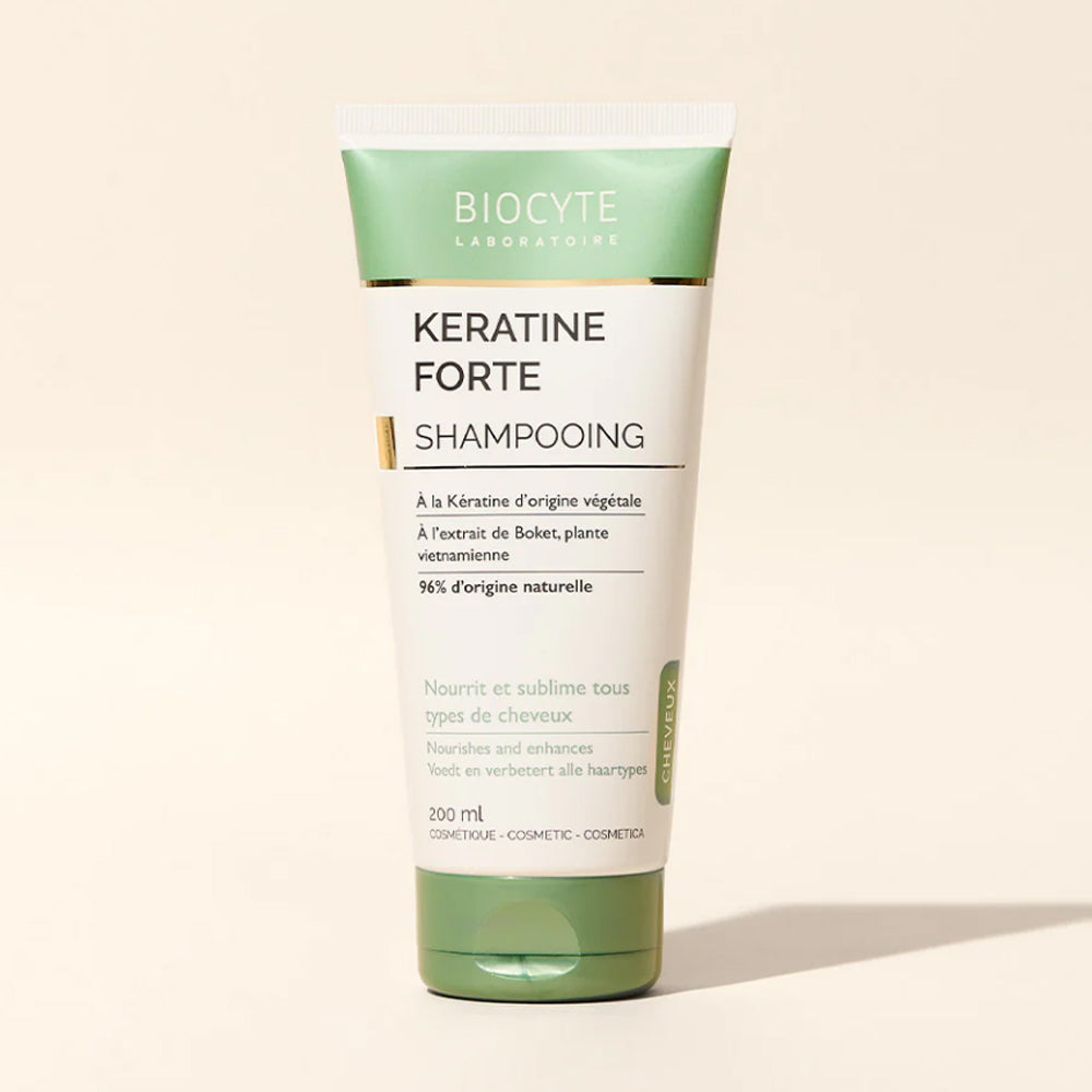 Шампунь із чистим кератином - Biocyte Keratine Forte Shampoing