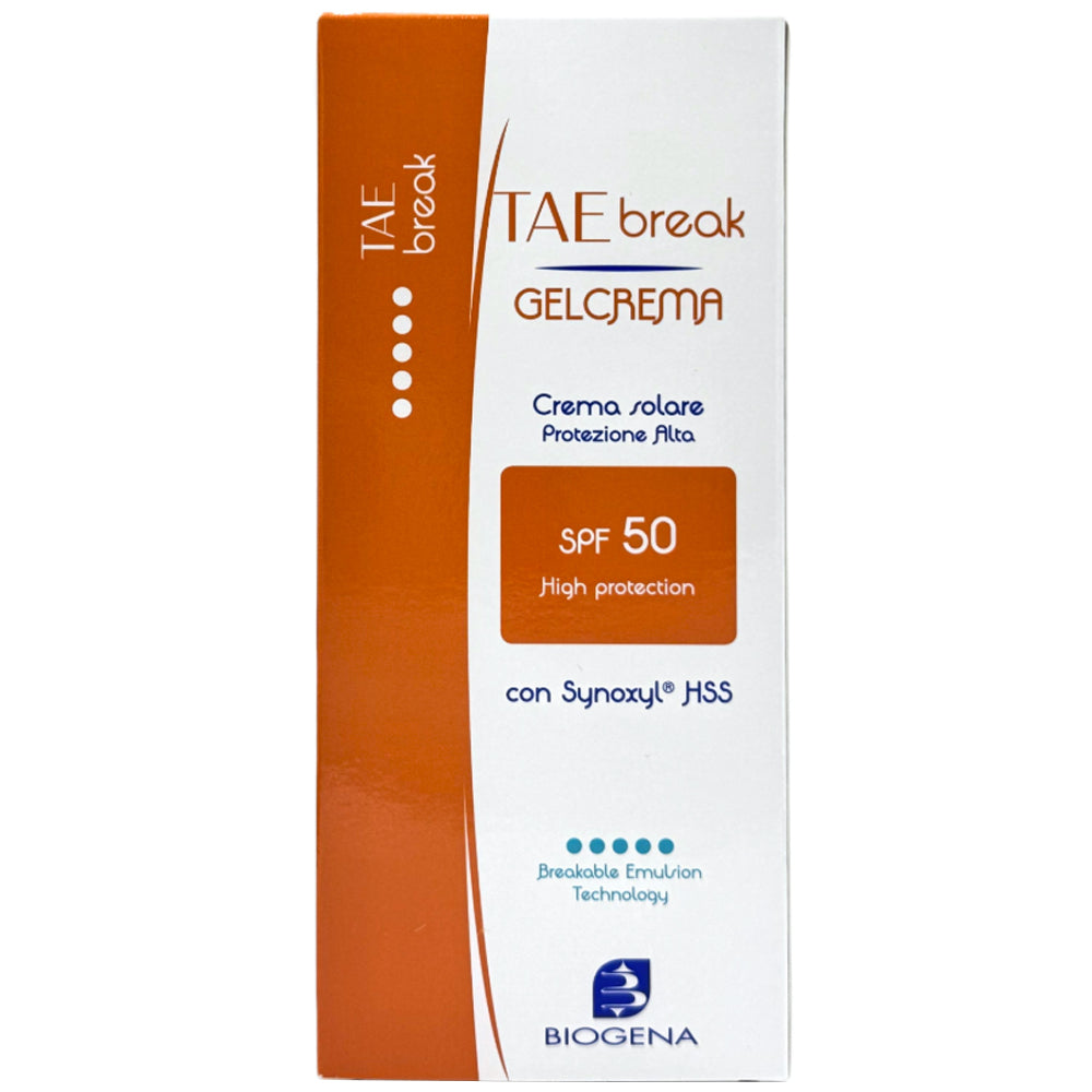 Biogena Tae Break SPF50 - Сонцезахисний крем-гель для обличчя і тіла
