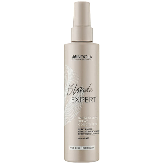 Незмивний спрей-кондиціонер для світлого волосся - Indola Blonde Expert Insta Strong Spray Conditioner