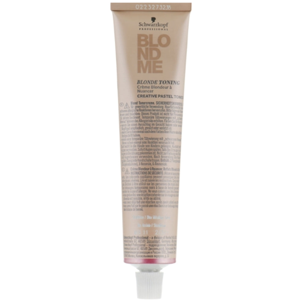 Schwarzkopf Professional BlondMe Blonde Toning 60ml - Засіб для тонування сивини 60мл