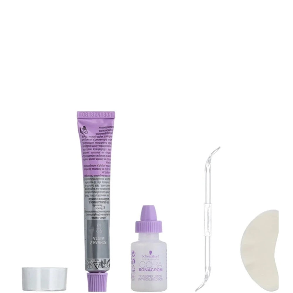 Schwarzkopf IGORA Bonacrom Brown - Краска для бровей и ресниц Коричневая