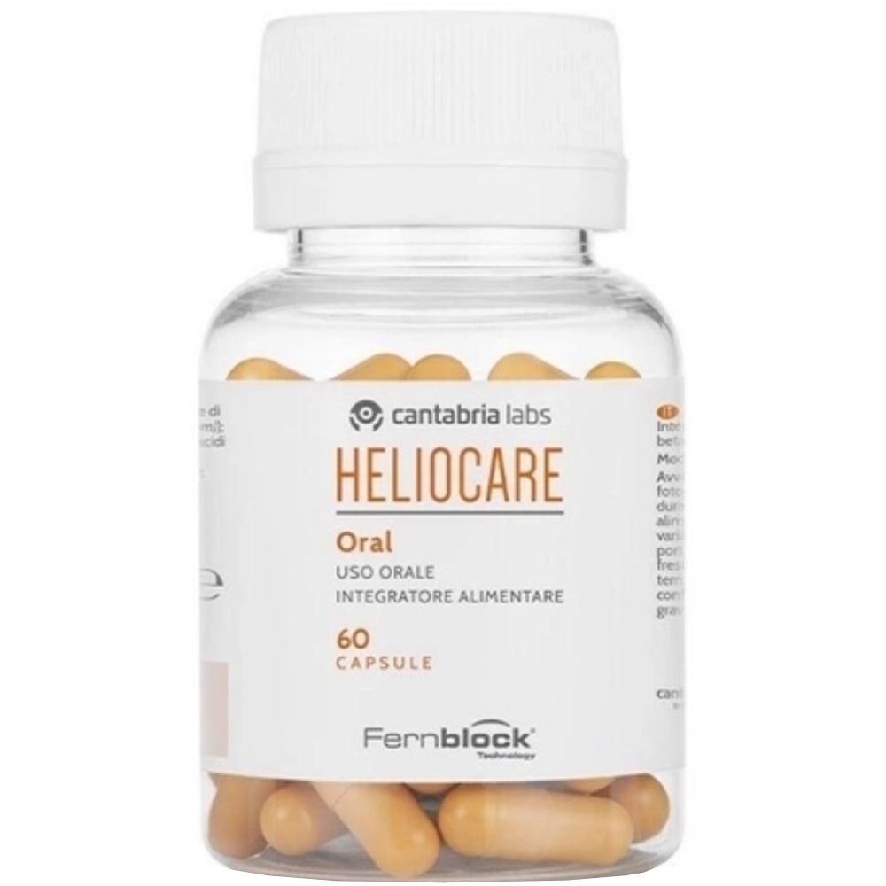 Cantabria Labs Heliocare Oral Capsules - Комплексная защита Солнечный фильтр в капсулах с бета кератином