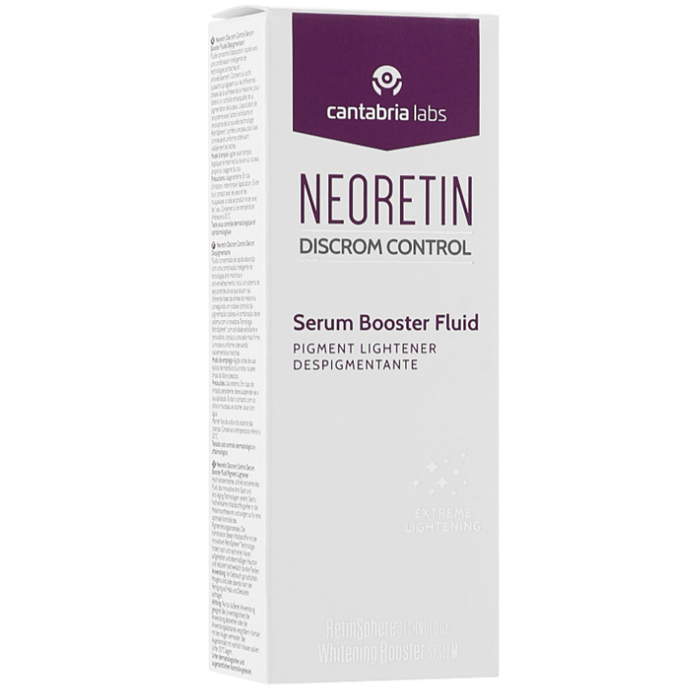 Cantabria Labs Neoretin Discrom Control Serum Booster Fluid - Осветляющая сыворотка-флюид