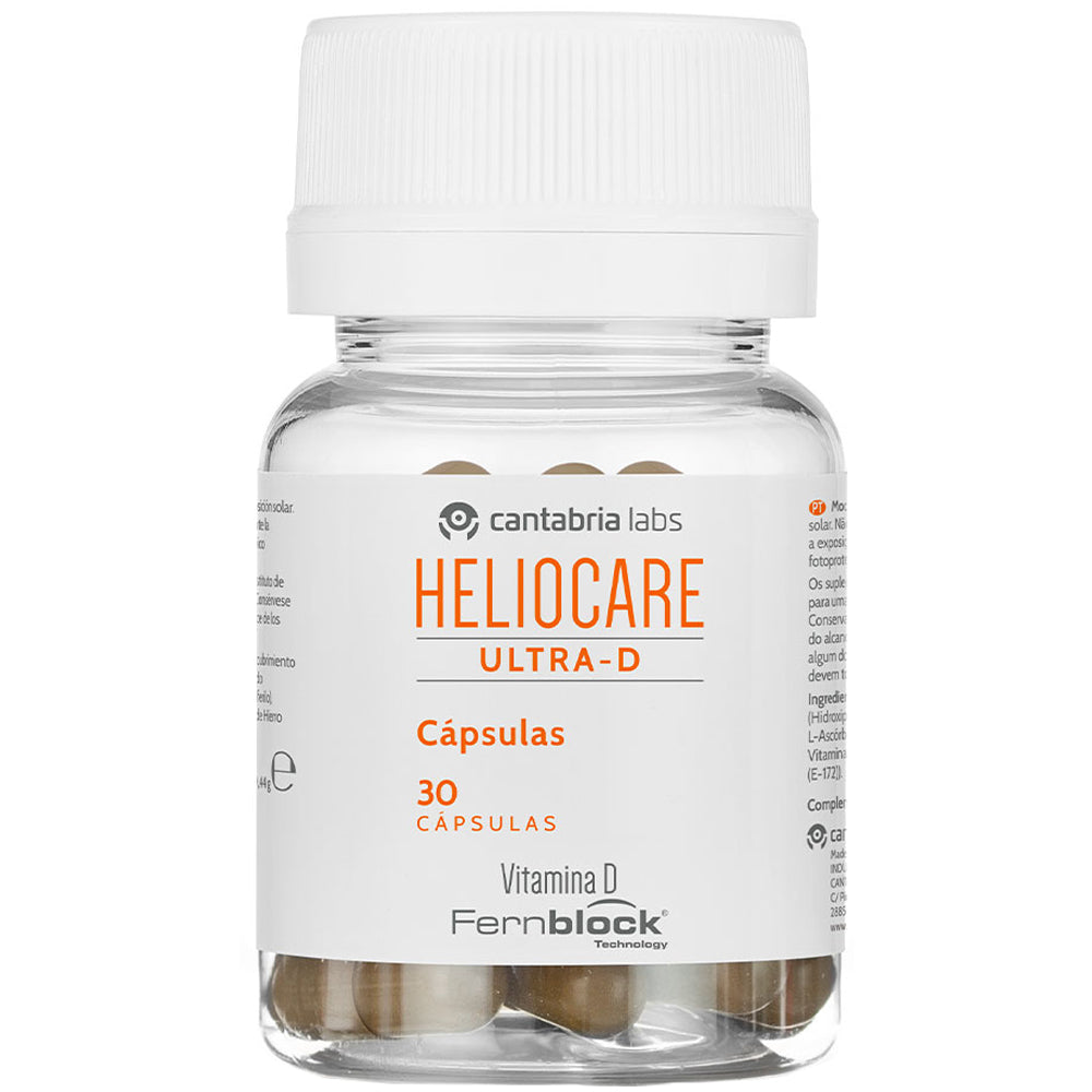Фотозащита изнутри с витамином D - Cantabria Labs Heliocare Oral Ultra D Capsules