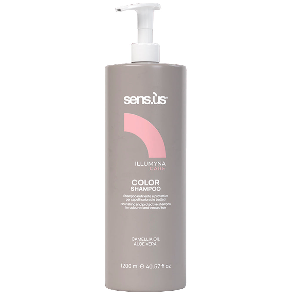 Захисний шампунь для фарбованого волосся - Sens.ùs Illumyna Care Color Shampoo