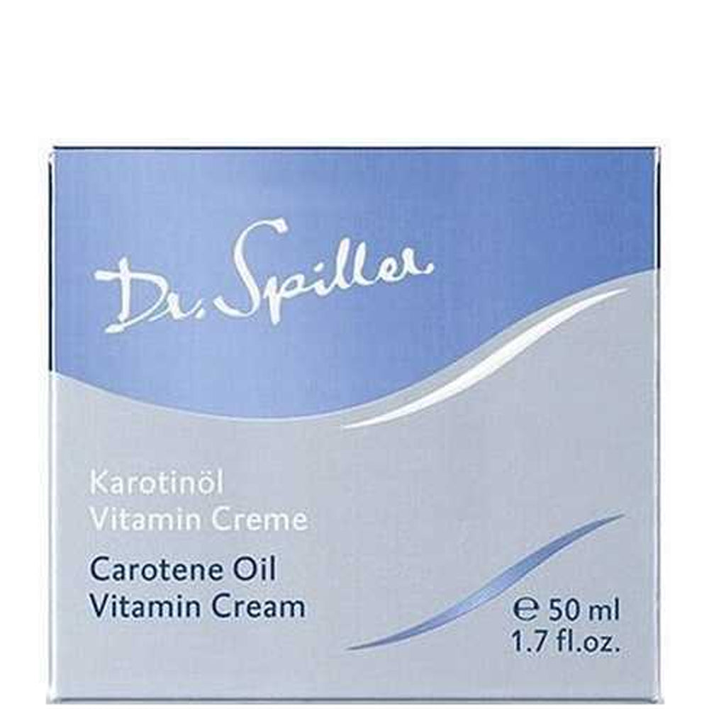 Крем для сухої шкіри з каротином - Dr. Spiller упаковка