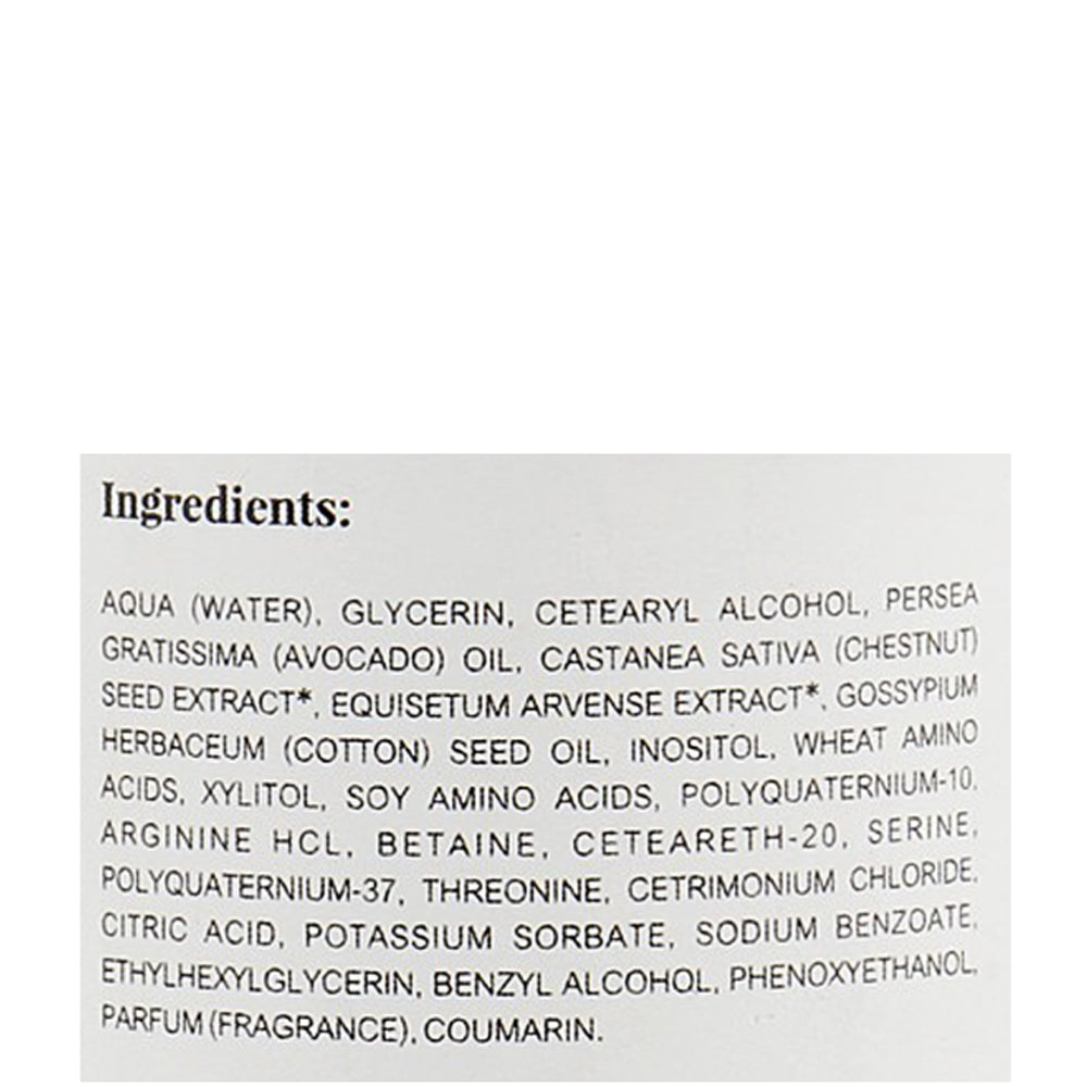 Nook Beauty Family Organic Castagna & Equiseto Linfa - Укрепляющий крем-флюид для длинных ломких волос